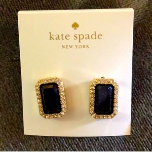 Kate Spade Night Sky Post stud navy crystal sparkle Earrings